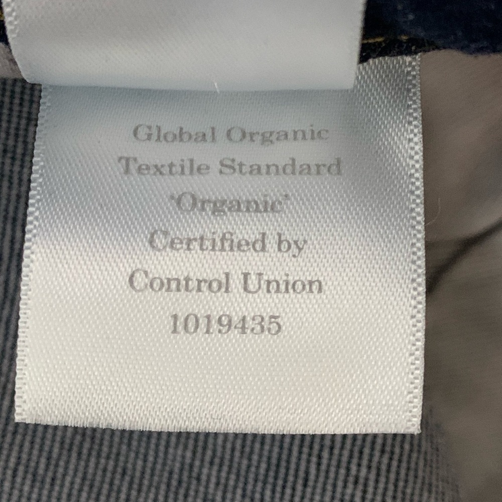 NWT Everlane Jeans Cheeky Split Hem High Rise Size 29 Regular 32” Length Blue - Picture 13 of 14